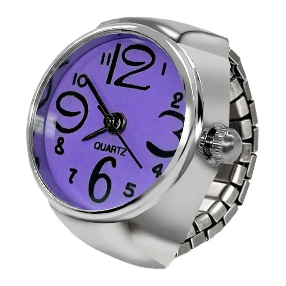 Vintage Rings Punk Finger Watch for Women