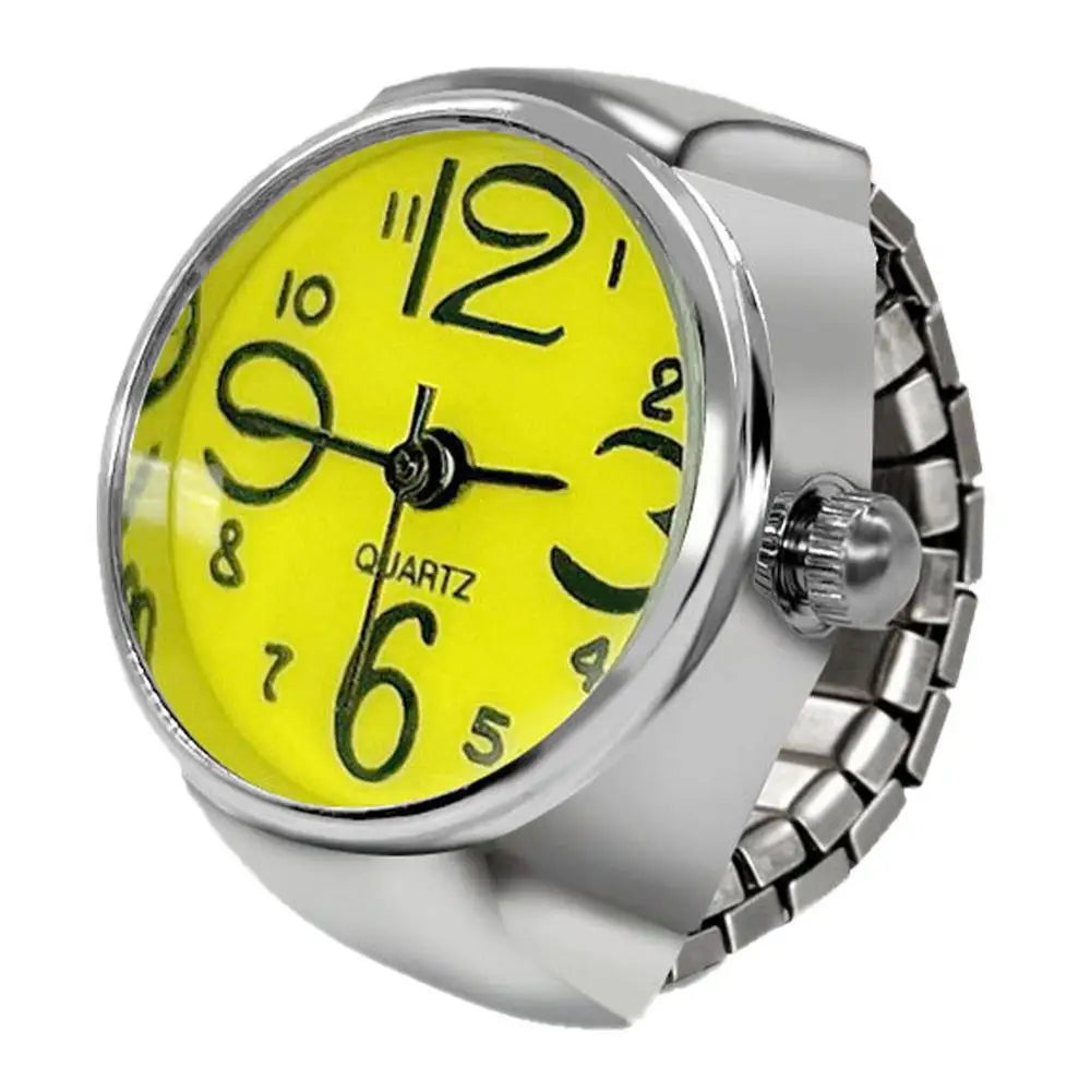 Vintage Rings Punk Finger Watch for Women
