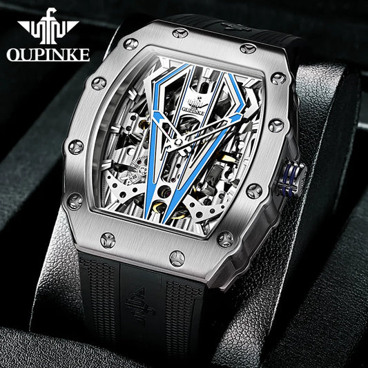 OUPINKE Mens Watches Luxury Brand Automatic Mechanical Wristwatch