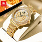 OLEVS Top Original Brand Women's Watches Elegant Luxury Full Diamond Quartz