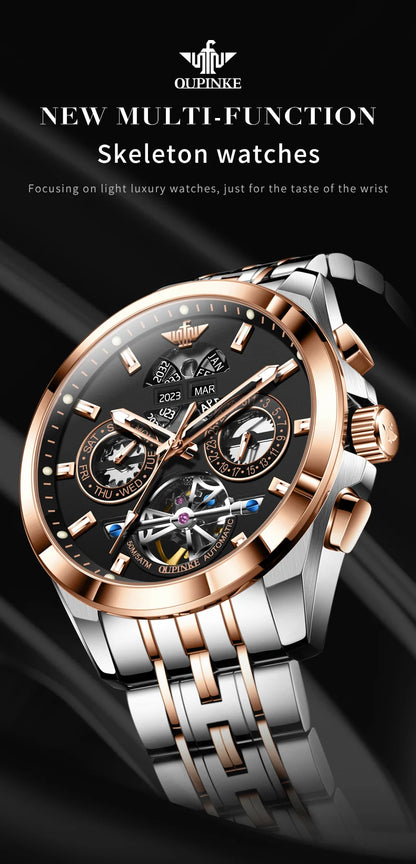 OUPINKE Top Original Luxury Brand Men's Watches