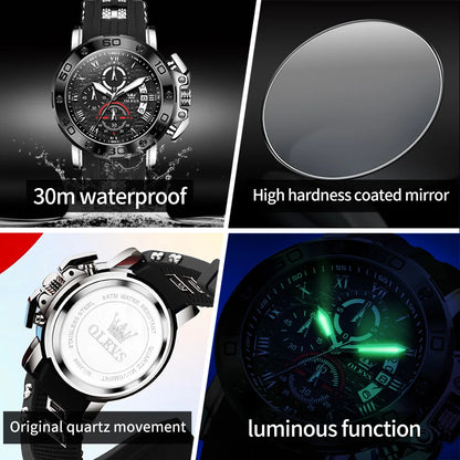 OLEVS Original Brand Fashion Casual Men's Watches