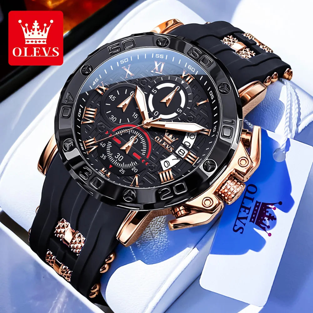 OLEVS Original Brand Fashion Casual Men's Watches