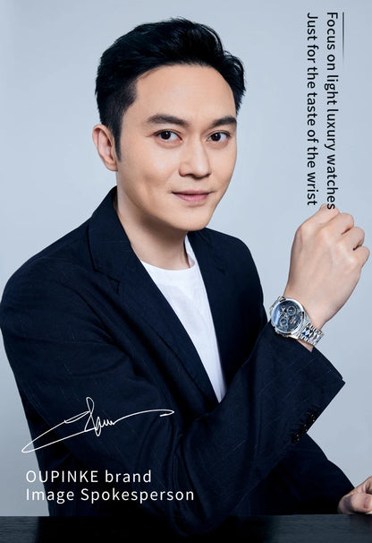 OUPINKE Top Original Luxury Brand Men's Watches