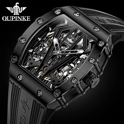 OUPINKE Mens Watches Luxury Brand Automatic Mechanical Wristwatch