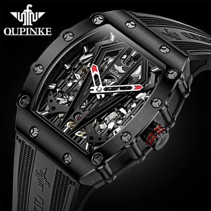 OUPINKE Mens Watches Luxury Brand Automatic Mechanical Wristwatch