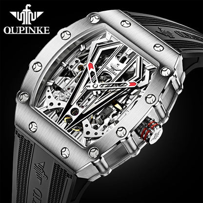 OUPINKE Mens Watches Luxury Brand Automatic Mechanical Wristwatch