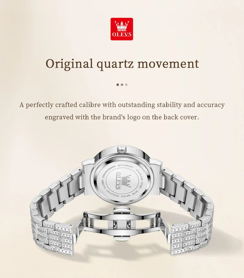 OLEVS Top Original Brand Women's Elegant Luxury Watches